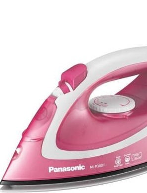 Panasonic NI-P300TRSM 1780 W Steam Iron  (Pink and White)