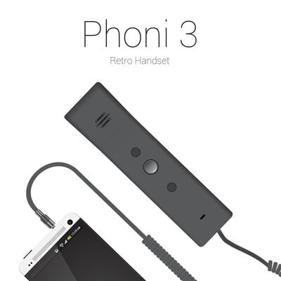 PORTRONICS PHONI 3 BLACK POR687 PORTRONICS PHONI 3 BLACK POR687