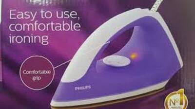 Philips Classic Dry Iron GC098/30 750W Purple,White