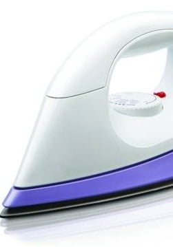Philips HI108/01 1000 W Dry Iron (White) Philips HI108/01 1000 W Dry Iron (White)