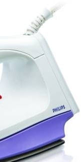 Philips HI108/01 1000 W Dry Iron (White) Philips HI108/01 1000 W Dry Iron (White)