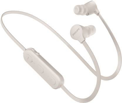 PHILIPS HEADPHONE BLUETOOTH WITH MIC SHB1805 WHITE Dillimall.com