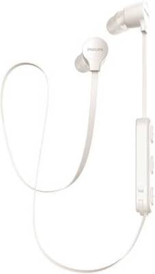 PHILIPS HEADPHONE BLUETOOTH WITH MIC SHB1805 WHITE Dillimall.com