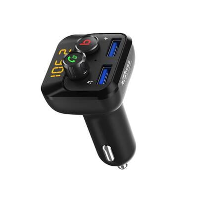 Portronics POR 320 AUTO 10, a Bluetooth - FM Transmitter in-Car Radio Adapter for Hands-Free Calling Portronics POR 320 AUTO 10, a Bluetooth - FM Transmitter in-Car Radio Adapter for Hands-Free Calling