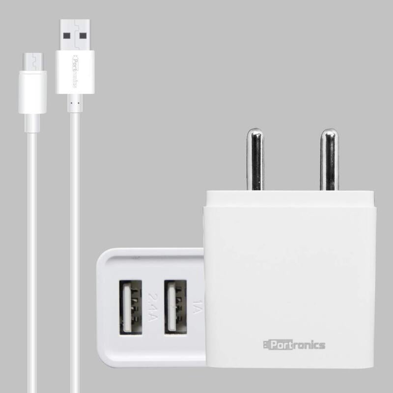 PORTRONICS ADAPTER 3.1A DUAL USB POR646 PORTRONICS ADAPTER 3.1A DUAL USB POR646