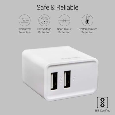 PORTRONICS ADAPTER 3.1A DUAL USB POR646 PORTRONICS ADAPTER 3.1A DUAL USB POR646
