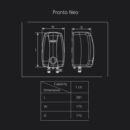 PRONTO NEO SS 1V 3KW