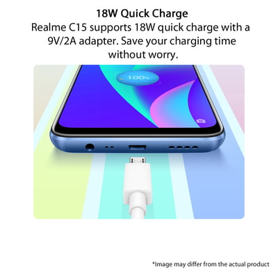 REALME C15 4GB RAM 64GB ROM POWER SILVER REALME C15 4GB RAM 64GB ROM POWER SILVER
