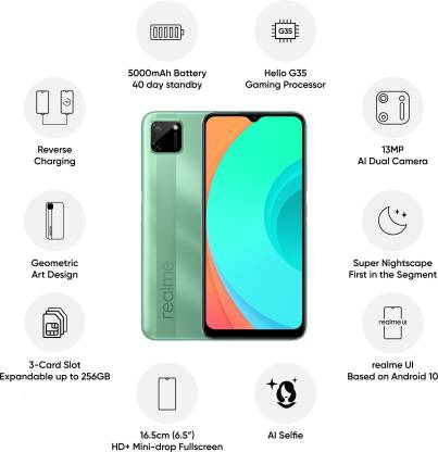 Realme C11 2+32Gb Rich Green