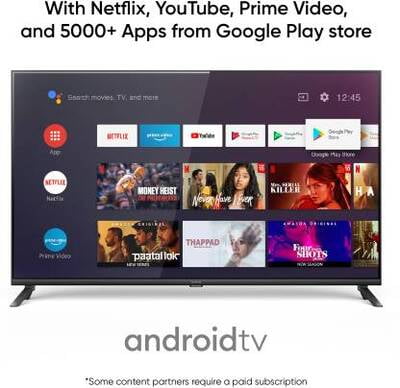 Realme 180cm (43 Inch) Full HD LED Smart Android TV