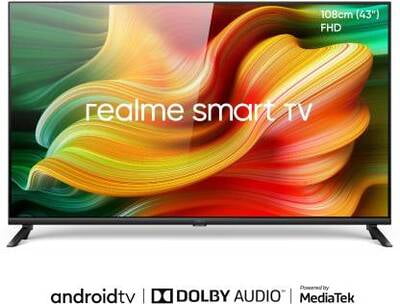 Realme 180cm (43 Inch) Full HD LED Smart Android TV Realme 180cm (43 Inch) Full HD LED Smart Android TV