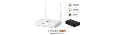 RESONATE RouterUPS CRU5V2A - UPS (Power Backup) for Wi-Fi Router, ONT Device, CCTV, Set Top Box