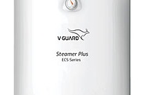 V-Guard Steel steamer plus ECS Series vatical water heater 2000 kw