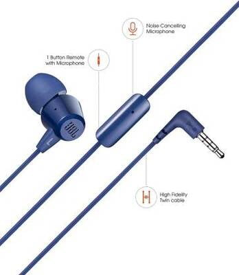 JBL T50HI Wired Headphone with Mic JBL T50HI Wired Headphone with Mic