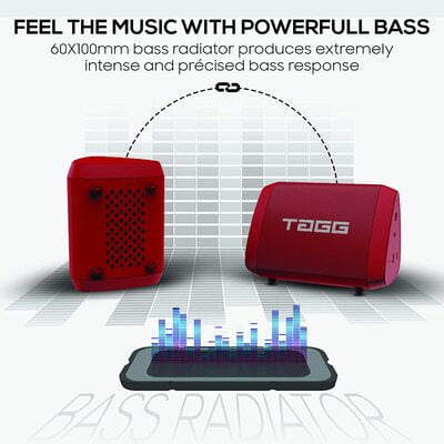 Tagg Sonic Angle Mini Red Dillimall.com