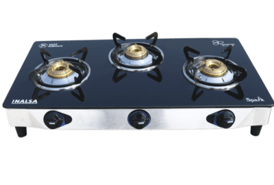 Inalsa Spark 3B SSCB Gas Cooktop