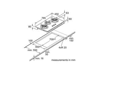 Bosch PBD7331MS 3 Burner Tempered Glass Automatic Gas Stove Bosch PBD7331MS 3 Burner Tempered Glass Automatic Gas Stove