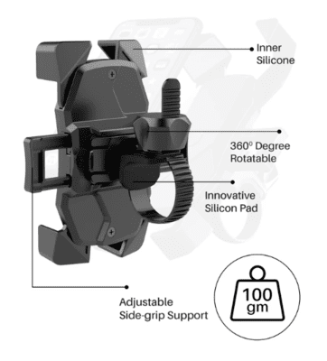 Portronics POR 1117 MoBike Universal smartphone Bike holder