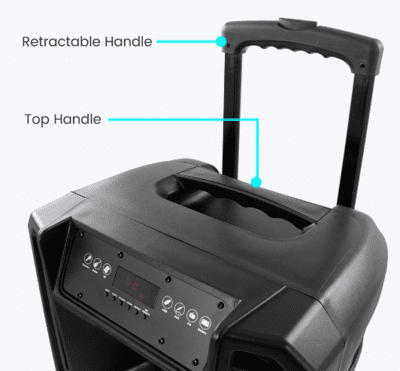 Zebronics ZEB-TRX15L DJ Trolley Speaker Zebronics ZEB-TRX15L DJ Trolley Speaker