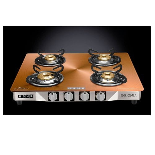 Buy USHA Insignia GS 4003 SS Automatic Gas Stove (4 Burners) Online On