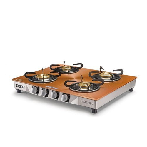 USHA Insignia GS 4003 SS Automatic Gas Stove  (4 Burners)