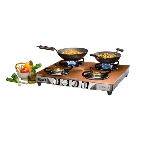 Buy USHA Insignia GS 4003 SS Automatic Gas Stove (4 Burners) Online On