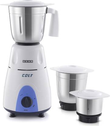 Usha Colt MG 3053 Mixer Grinder 500-W with 3 Jars Usha Colt MG 3053 Mixer Grinder 500-W with 3 Jars
