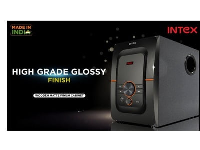 Intex 4.1 Bang Plus FMUB Multimedia Speaker Intex 4.1 Bang Plus FMUB Multimedia Speaker