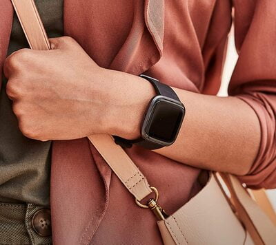 Fitbit FB507BKBK Versa 2 Health & Fitness Smartwatch