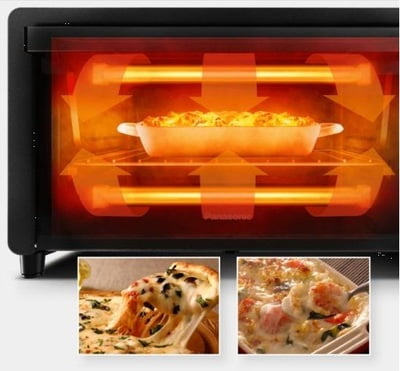 Panasonic NT-H900KSH microwave  9 ltr toaster oven