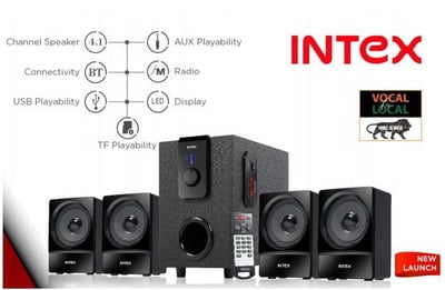 Intex 4.1 Cloud TUFB Bluetooth Multimedia Speaker Intex 4.1 Cloud TUFB Bluetooth Multimedia Speaker