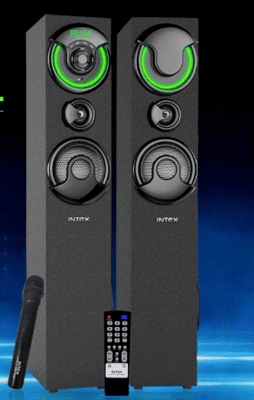 Intex TW XV 7800 FMUB Tower Speaker With Mic