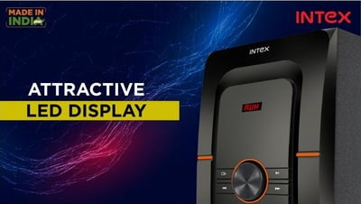Intex 4.1 Bang Plus FMUB Multimedia Speaker Intex 4.1 Bang Plus FMUB Multimedia Speaker