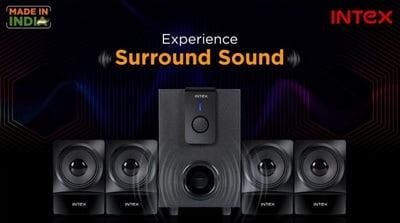 Intex Cloud TUFB 4.1 Channel Multimedia Speakers