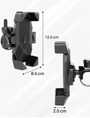 Portronics POR 1117 MoBike Universal smartphone Bike holder Portronics POR 1117 MoBike Universal smartphone Bike holder