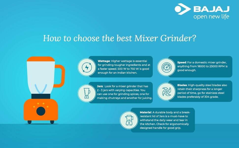 Bajaj Bravo DLX Mixer Grinder with 3 Jars Online On Dillimall.Com