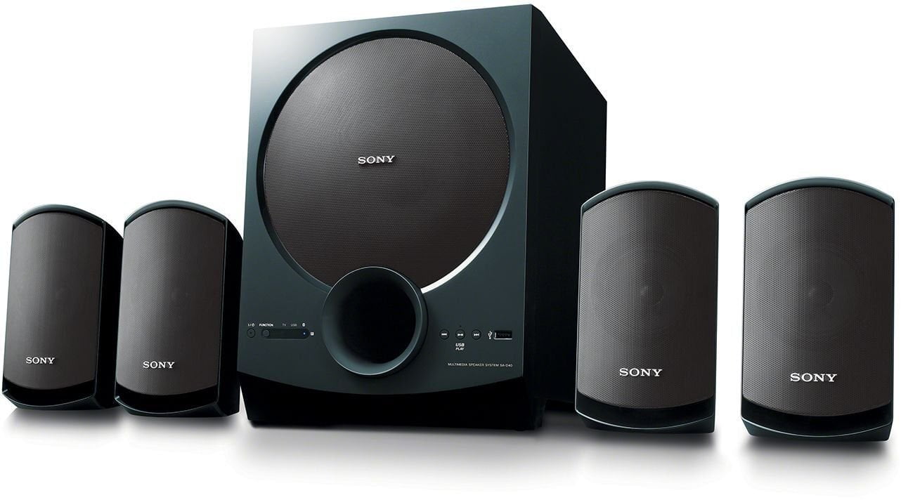 SONY SA D40 80-Watts 4.1 Channel BT Speaker On Dillimall.Com