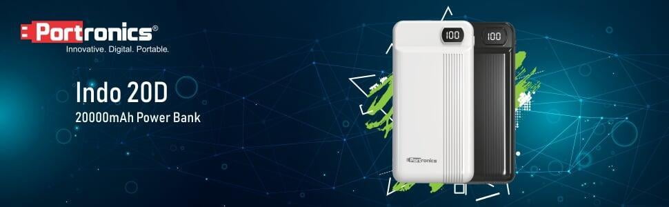 Portronics Power Bank D20 Dillimallcom Portronics Power Bank D20 Dillimallcom