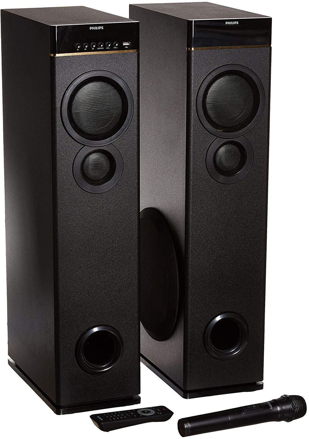 Philips SPA9080B Multimedia Tower Speakers on Dillimall.Com