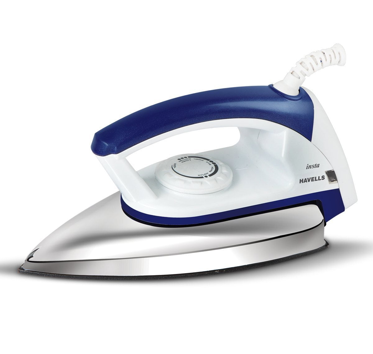 Havells Dry Iron Insta Blue 750-W on Dillimall.Com
