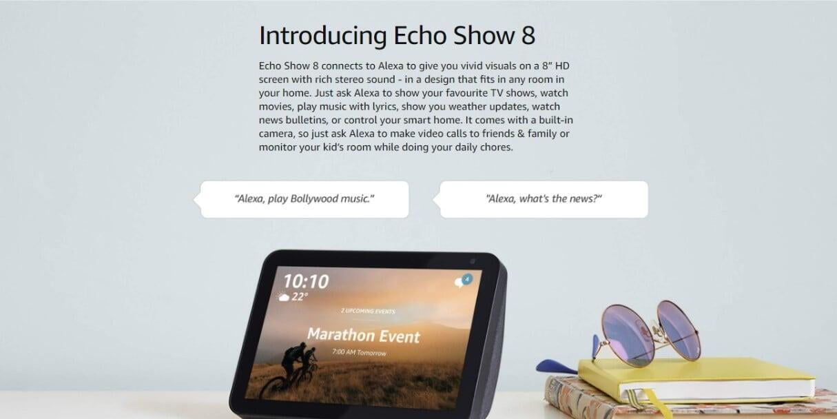 12 Alexa Echo Show 8 Dillimall.Com