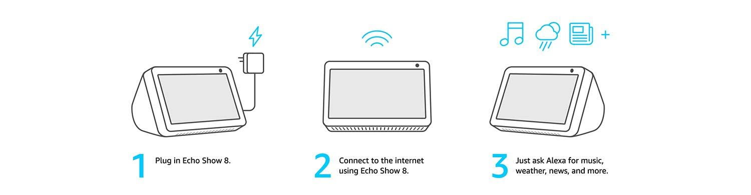 Amazon Echo Show - 8 Dillimall.Com Amazon Echo Show - 8 Dillimall.Com