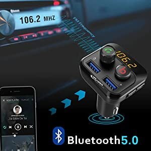 Buy Portronics Auto 10 3.4 A 2-Port USB and Bluetooth Car Charging