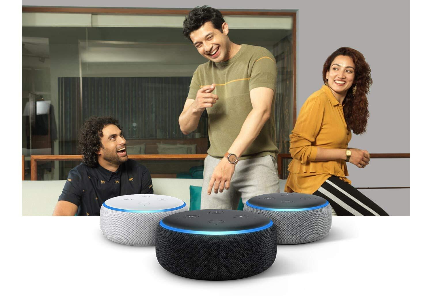 Amazon Echo Dot (3rd Gen)-white Dillimall.Com