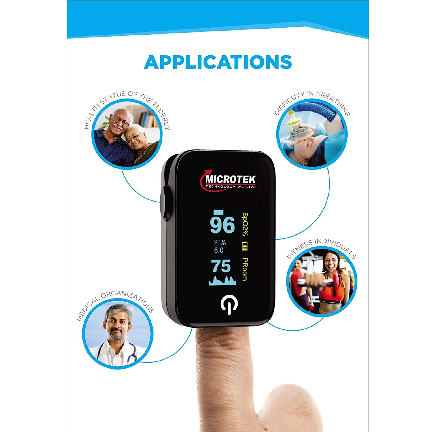 Microtek Pulse Oximeter On Dillimall.Com Microtek Pulse Oximeter On Dillimall.Com