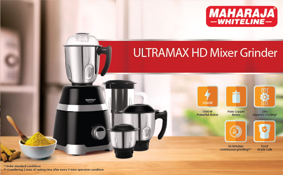 Maharaja Ultramax HD Mixer Grinder On Dillimall.Com
