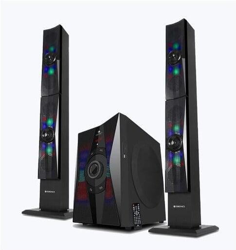 Zebronics 2.1 Mms Sky Fllz Standing Speaker On Dillimall.Com