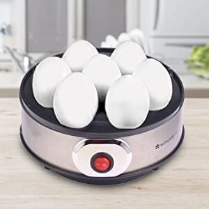 Wonderchef 350 Watt Egg Boiler with 7 Egg Poacher On Dillimall.Com