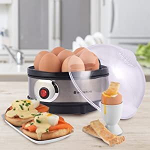 Wonderchef 350 Watt Egg Boiler with 7 Egg Poacher On Dillimall.Com