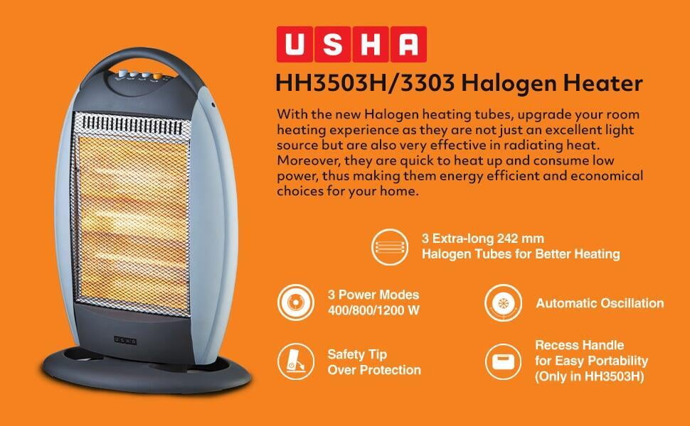 Usha HH 3503H Room Heater on Dillimall.Com